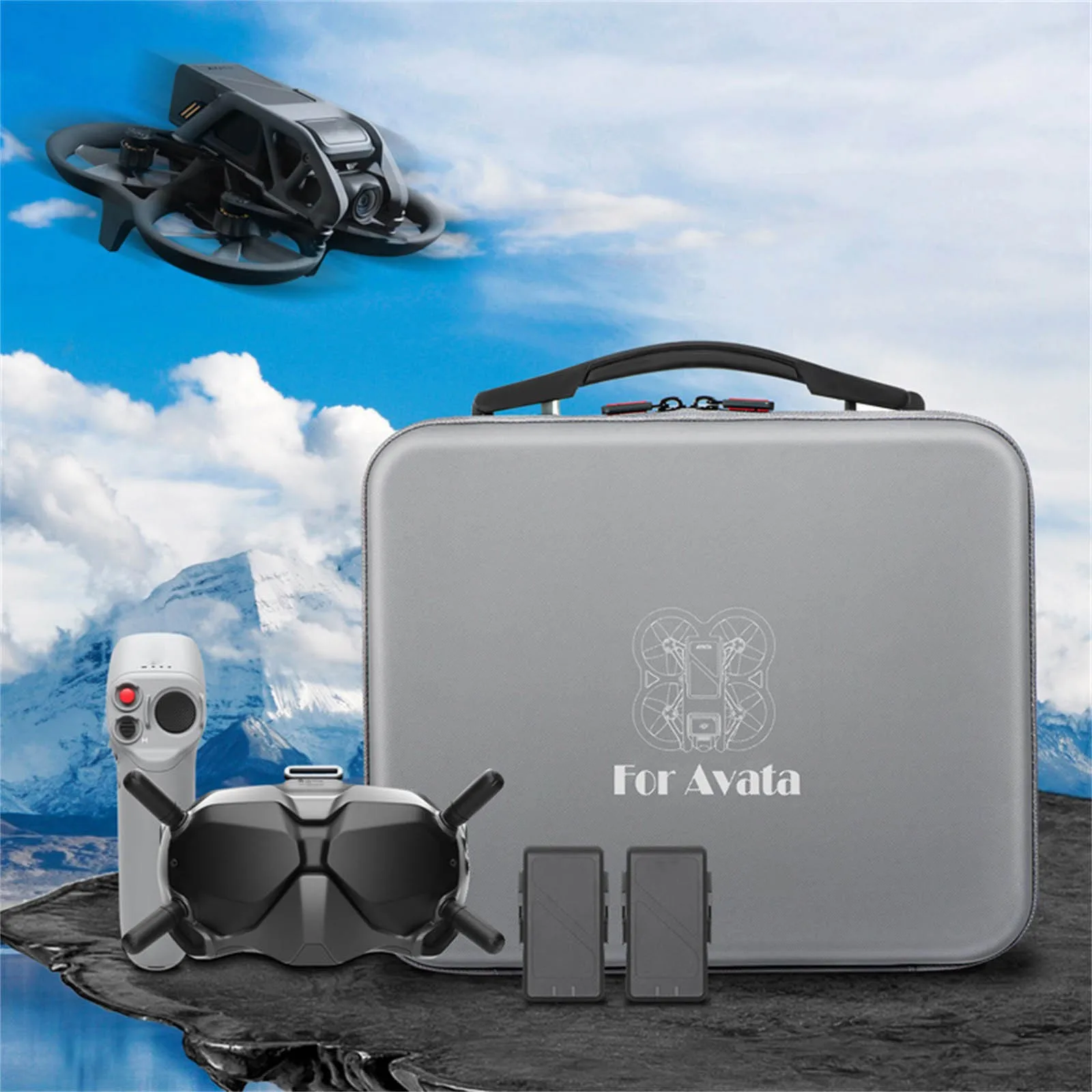 Borsa Adatta Per Dji Avata Fly Smart Combo Borsa A Tracolla Rigida Accessori Compatibili Borsa Da Viaggio Impermeabile