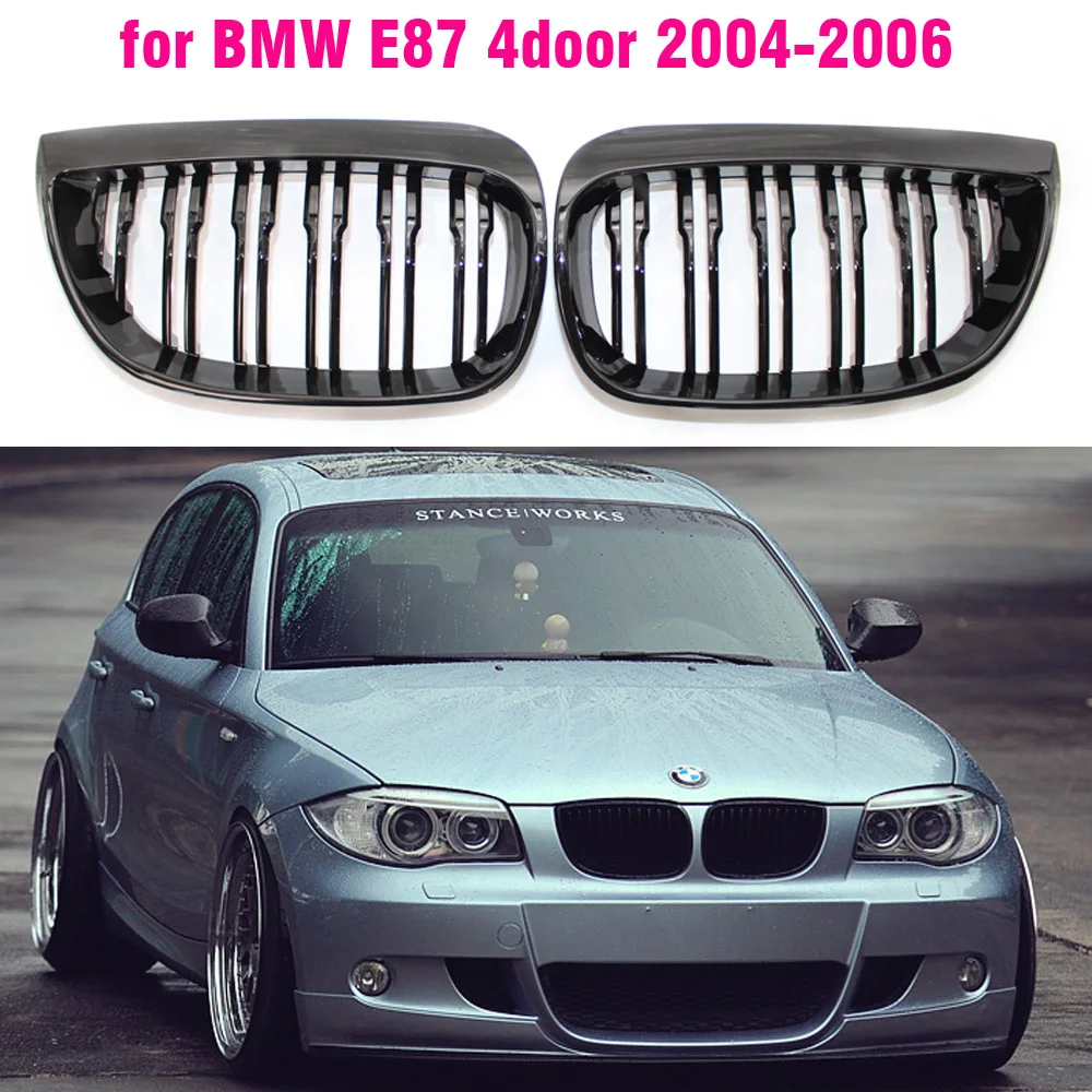Sostituzione Della Griglia Sportiva Della Griglia Della Linea Renale Anteriore Per Bmw E87 1 Serie 2004-2006 M Di Potenza E87 Lci E88 E81