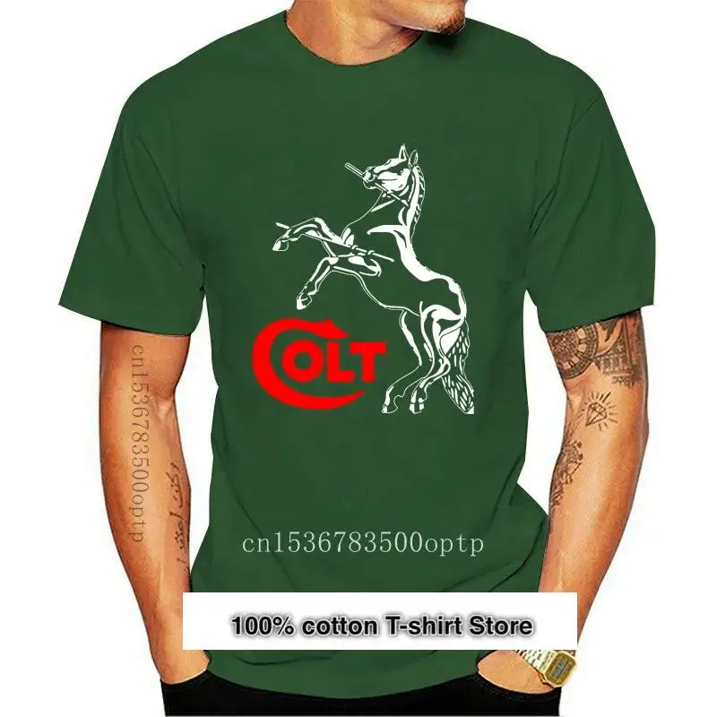Camisa Con Logo Colt Para Hombre, Ropa Nueva Para Hombre, Fucili, Armas De Fuego, Pistolas, (2)
