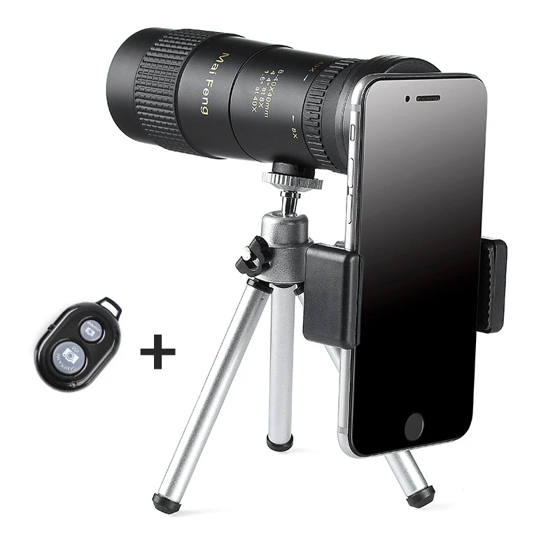 Teleobiettivo Zoom Hd 8-40X Per Smartphone Iphone Samsung Xiaomi Huawei Telescopio Retrattile Impermeabile Professionale Ed Glass