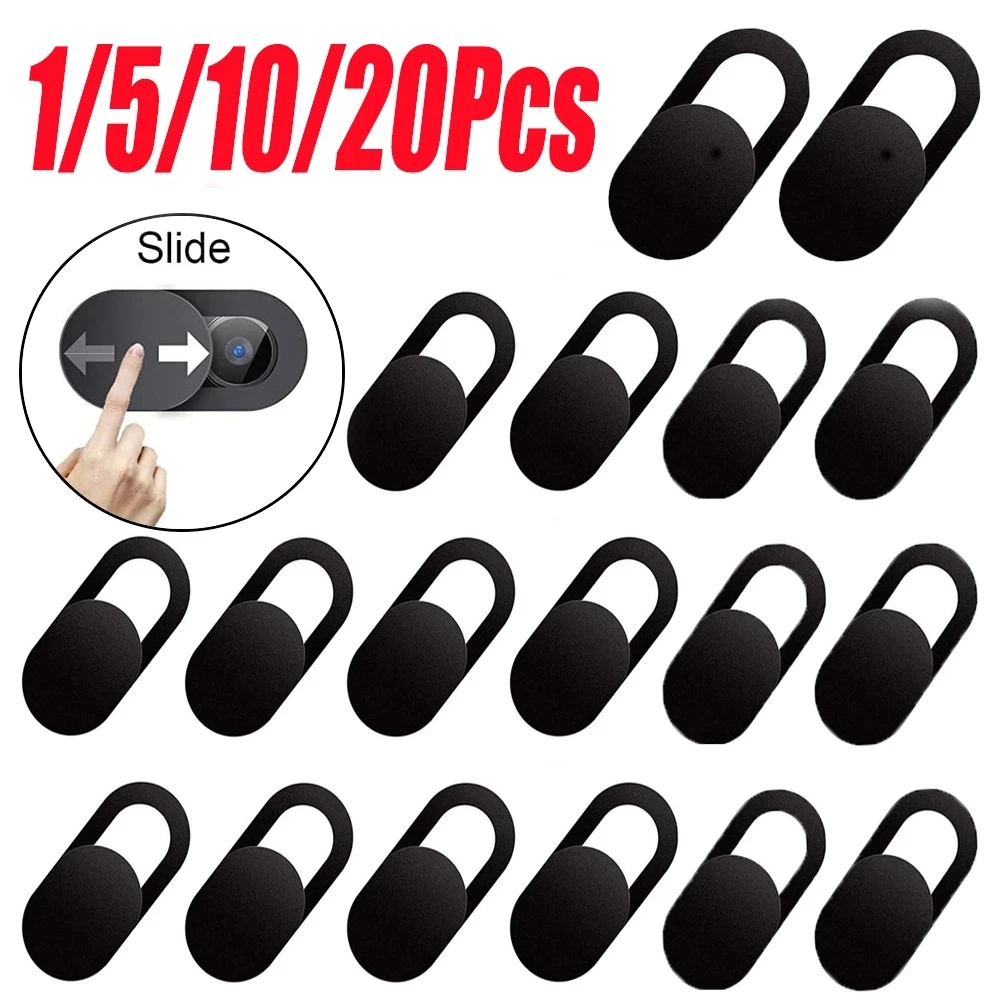 1/20Pcs Laptop Webcam Cover Webcam Universal Phone Antispy Camera Cover Per Ipad Web Pc Macbook Tablet Lenti Privacy Sticker