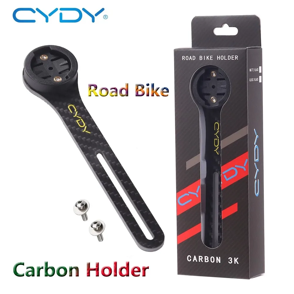 Cydy Carbon Garmin Mount Edge 130 200 520 Supporto Per Computer Da Bicicletta Bryton Rider 320 420 Ciclismo Bike Light Laser Lamp Clip Camera