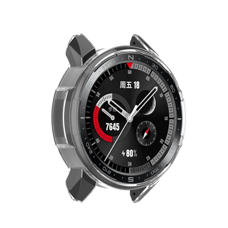 Galvanotecnica Pc Smartwatch Quadrante Custodia Protettiva Copertura A Conchiglia Cava Per Honor Watch Gs Pro Parti Smartwatch Unisex