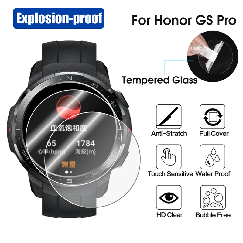 Per Honor Watch Gs Pro Screen Protector 9H Vetro Temperato Per Honor Watch Gspro Accessori 37Mm Pellicola Protettiva Antigraffio