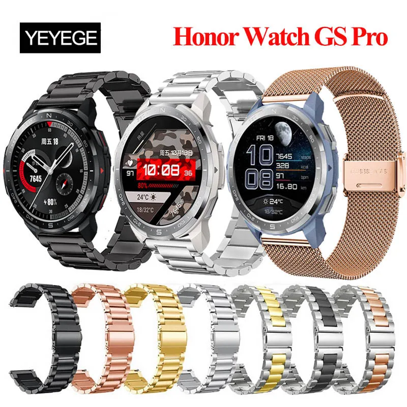 Cinturino In Metallo Per Orologio Honor Gs Pro Cinturino In Acciaio Inossidabile Per Orologio Honor Gs Pro Correa Gs 3 Cinturino Di Ricambio