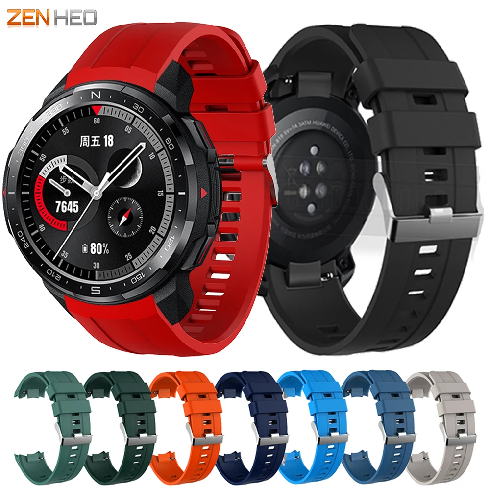 Per Huawei Honor Watch Gs Pro Cinturino In Silicone Sostituzione Cinturino 22Mm Cinturino Per Honor Watch Gs Pro