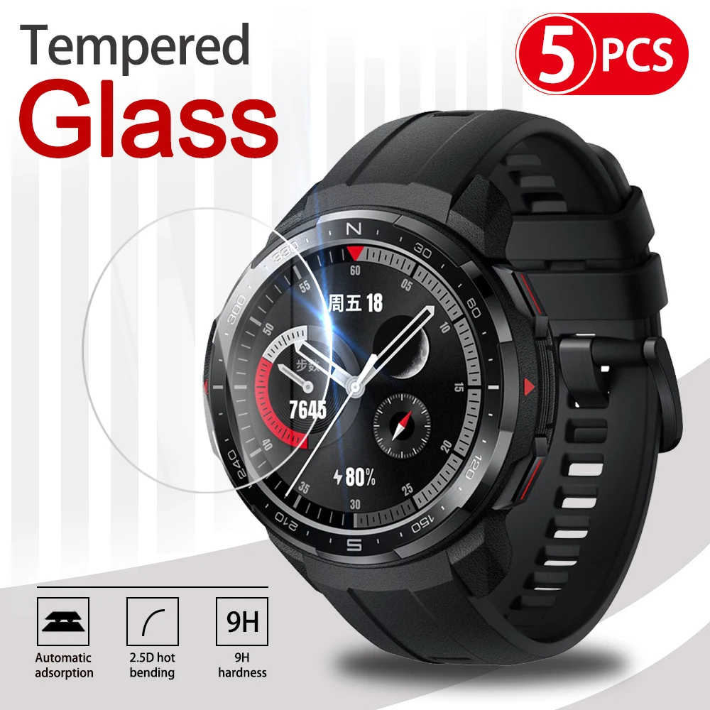 Vetro Temperato Premium 9H Per Honor Watch Gs Pro / Magic Watch 2 46Mm Versione Globale Smart Watch Pellicola Proteggi Schermo