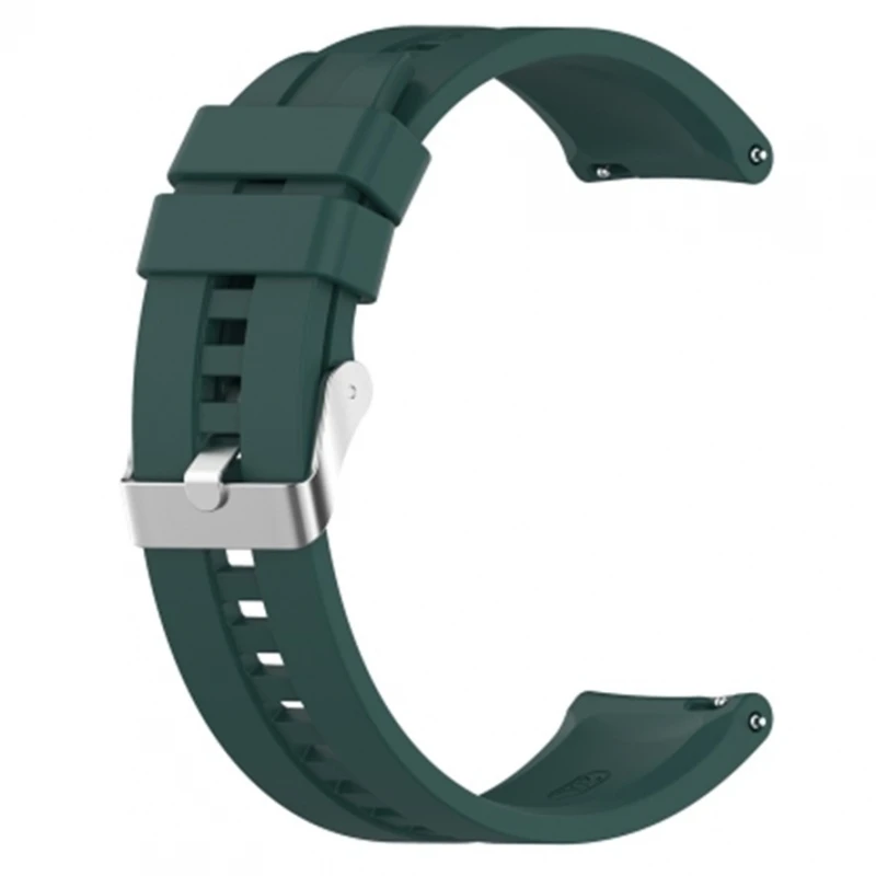 Cinturino Per Huawei Watch 3 Gt2 Pro 2E Honor Magic Gs Dream 22 Mm Verde Scuro # Huawei Watch 3 # Huawei Watch 3 Pro # Huawei Watch Gt2 Pro # Huawei W