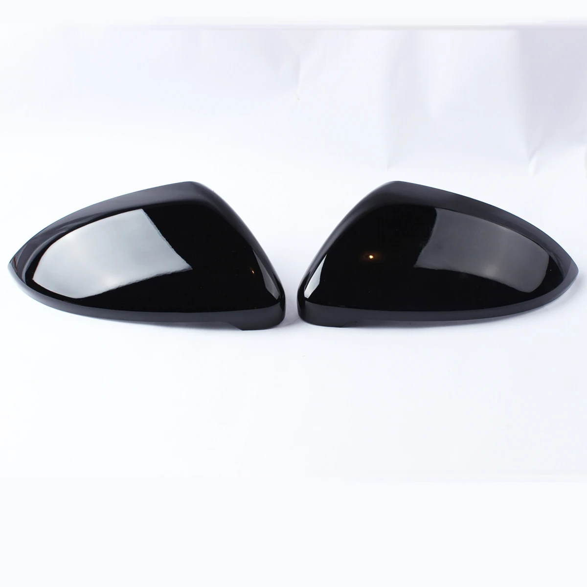 Per Vw Golf 7 Golf 7.5 Golf R Gti Touran R-Line E Golf Ala Laterale Vista Posteriore Specchi Retrovisori Coperchio Coperchio Nero Lucido