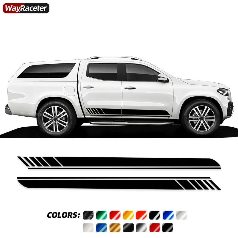 2 Pezzi Edition One Amg Style Door Side Stripes Sticker Per Mercedes Benz X Class W470 2017-Present X250 X220 X350 Accessori