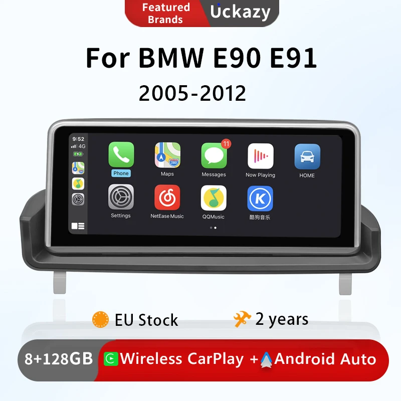 Wireless Carplay 8 Core Android 12 Autoradio Per Bmw E90 E91 E92 E93 2005-2012 Schermo Multimedia Audio Head Unit Irrive Stere4G