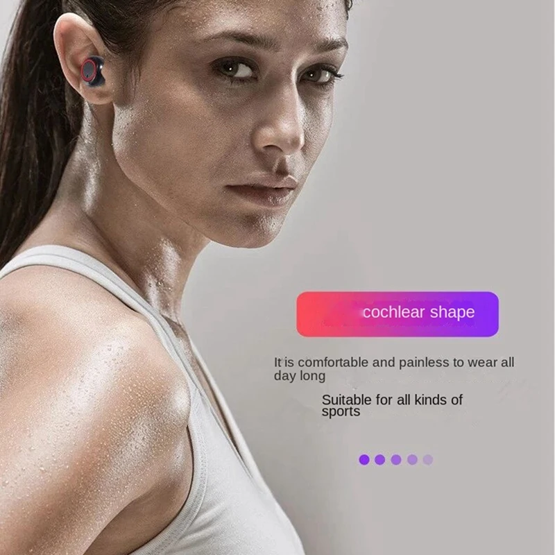 Nuovo Auricolare Bluetooth Y10 Auricolare Bluetooth Binaurale Y30 Auricolare Bluetooth Con Scomparto Di Ricarica