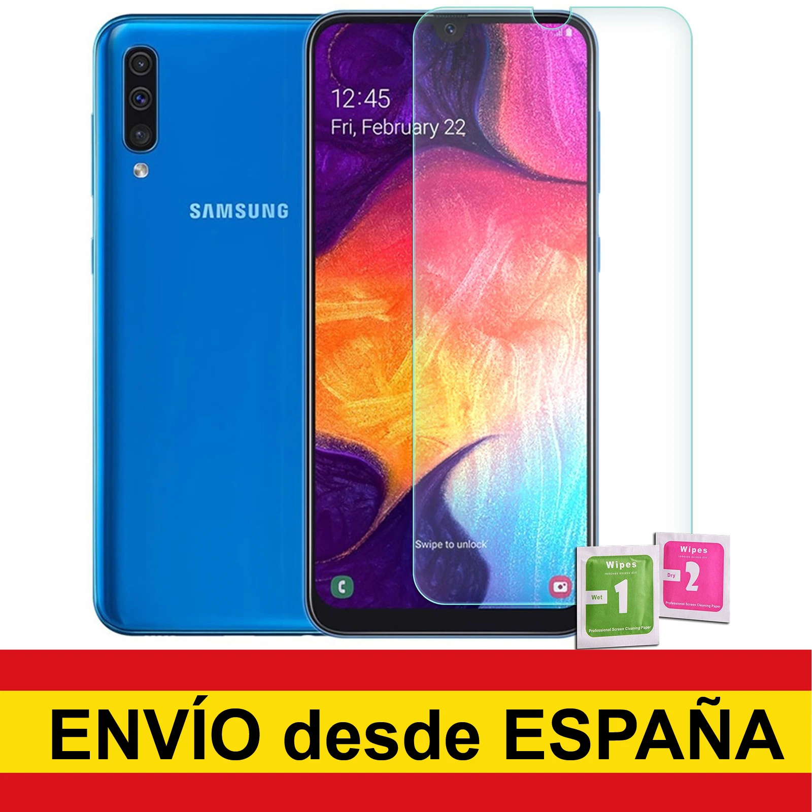 Protector Pantalla De Vidrio Cristal Templado Para Samsung Galaxy A3/A5/A50/A52/A52S/J5/J7/2016/2017 Calidad Premium 9H 0.33Mm