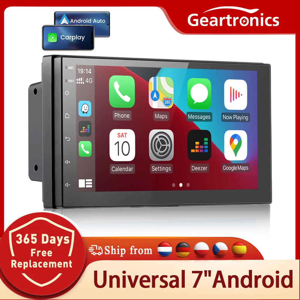 Android 11 Autoradio 2 Din Lettore Video Multimediale Carplay Android Auto Universale 7 Pollici 2 Din Navigazione Android Auto Stereo