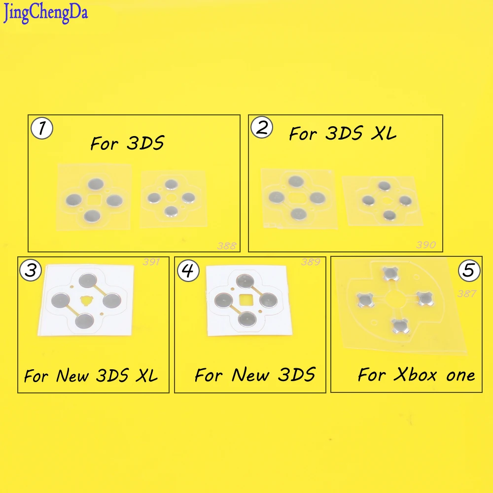 Jcd Per Il Xbox One Controller D Pads Metal Dome Snap Dome Pcb Board Pellicola Conduttiva Per Il Nuovo 3Ds Xl