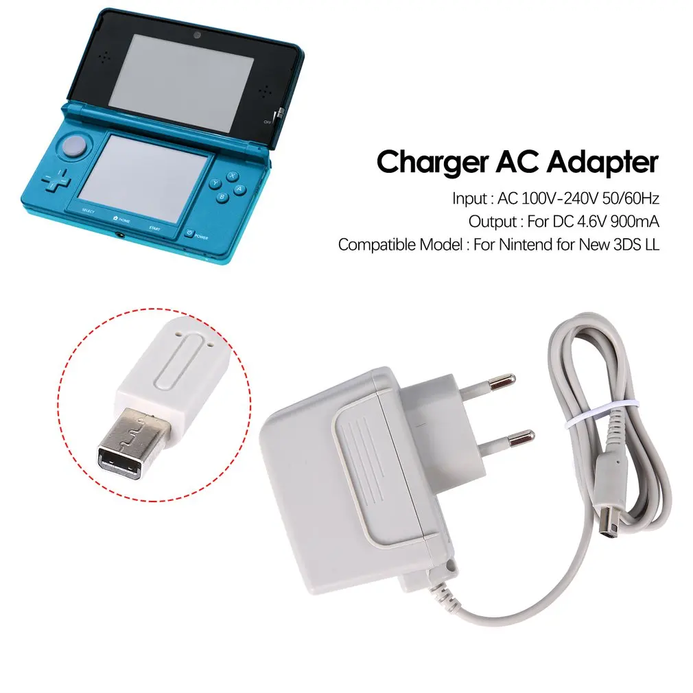 Caricabatterie Adattatore Ca Per 3Ds Xl Ll Per Dsi Dsi Xl 2Ds 3Ds 3Ds Xl