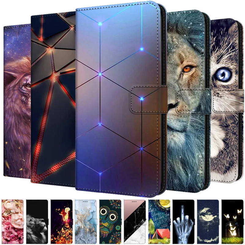 Per Realme Gt Master Edition Custodia Custodia Magnetica In Pelle Per Realme C21Y Gt Explorer Master Flip Portafoglio Funda Stand Book Capa