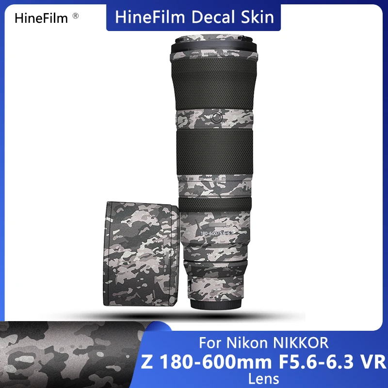 Nikkor Z 180-600 Lens Decal Skin Per Nikon Z 180-600Mm F / 5.6-6.3 Vr Lens Anti Scratch Wrap Cover 180 600 Lens Sticker Film