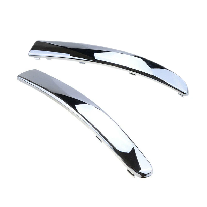 735455057 735455056 1 Pair Car Front Left Right Bumper Lower Trim Molding Cover Grille Fit For Fiat 500 2007-2012 2013 2014 2015