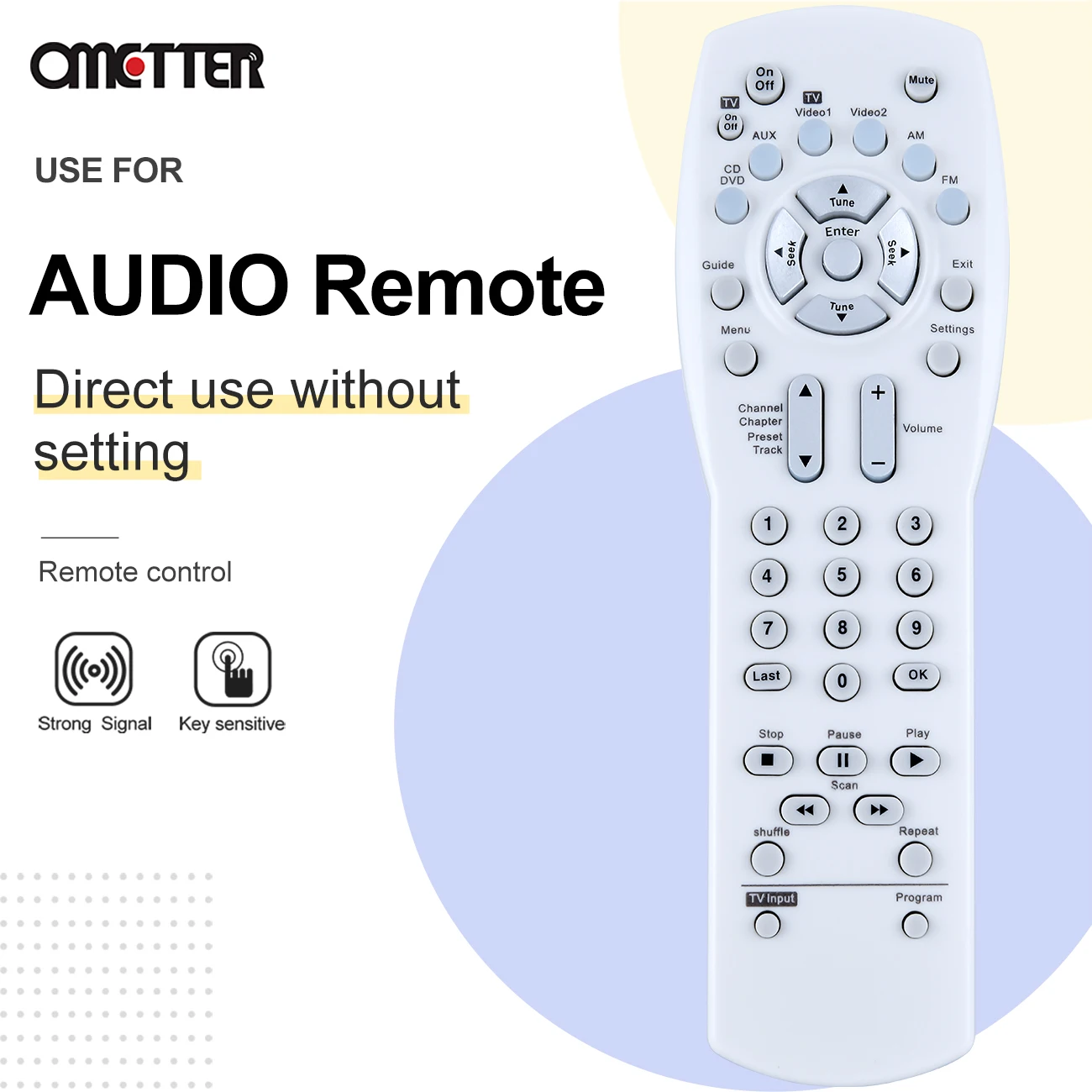 Nuovo Telecomando Sostituito Per Bose 321 Av 3-2-1 Media Center Series I, Ii, Iil