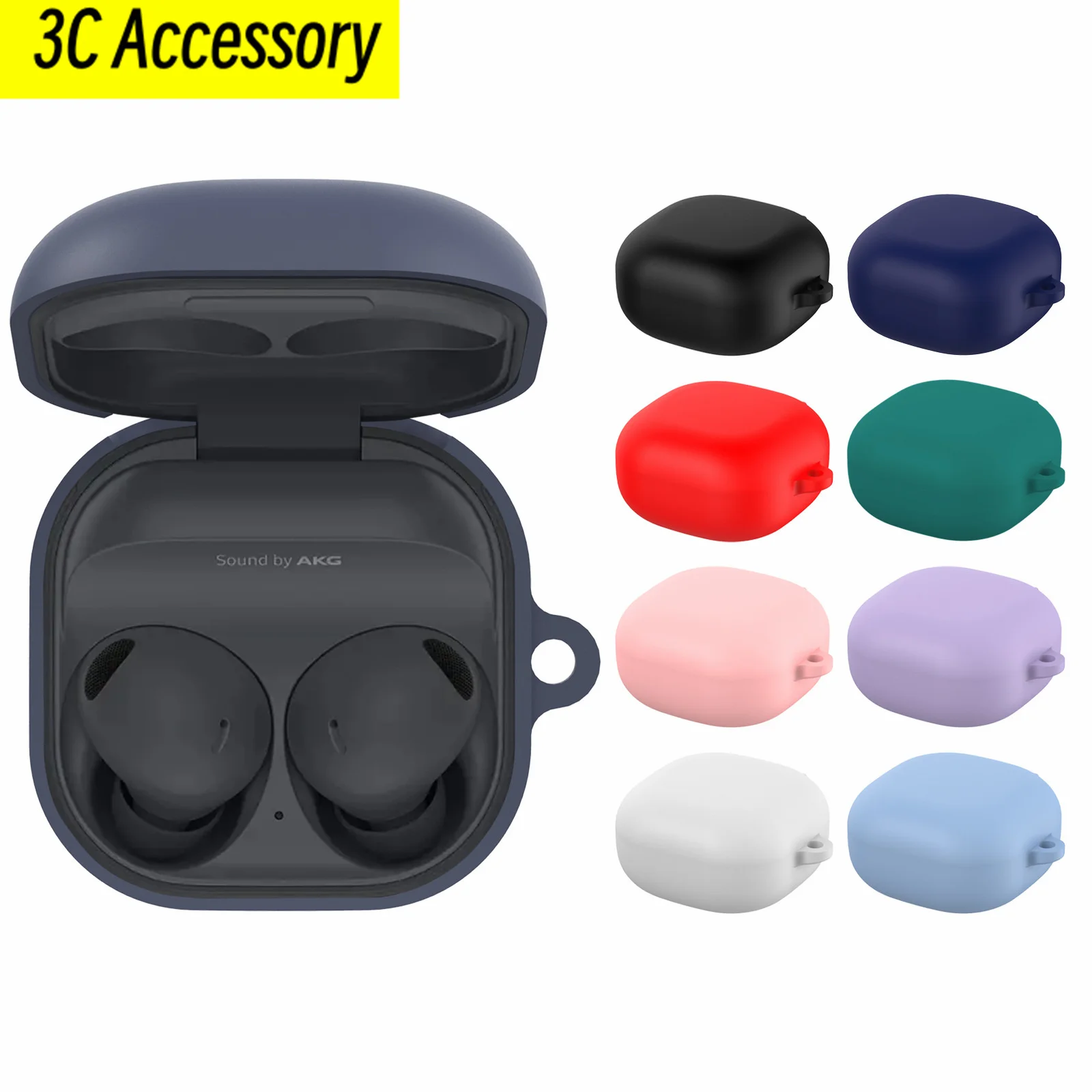 2023 Per Samsung Galaxy Buds Fe Custodia Custodia Per Auricolari In Silicone Delicata Sulla Pelle Per Samsung Buds 2 Buds Pro Buds2 Pro Buds Fe Case