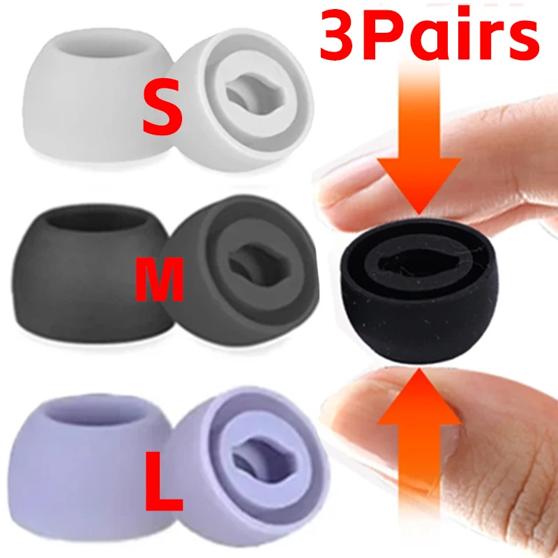 3-1 Paia Di Auricolari Di Ricambio Per Samsung Galaxy Buds Pro Auricolari Cover Protettiva Auricolari S/M/L Tappi Per Le Orecchie Per Samsung Buds Pro