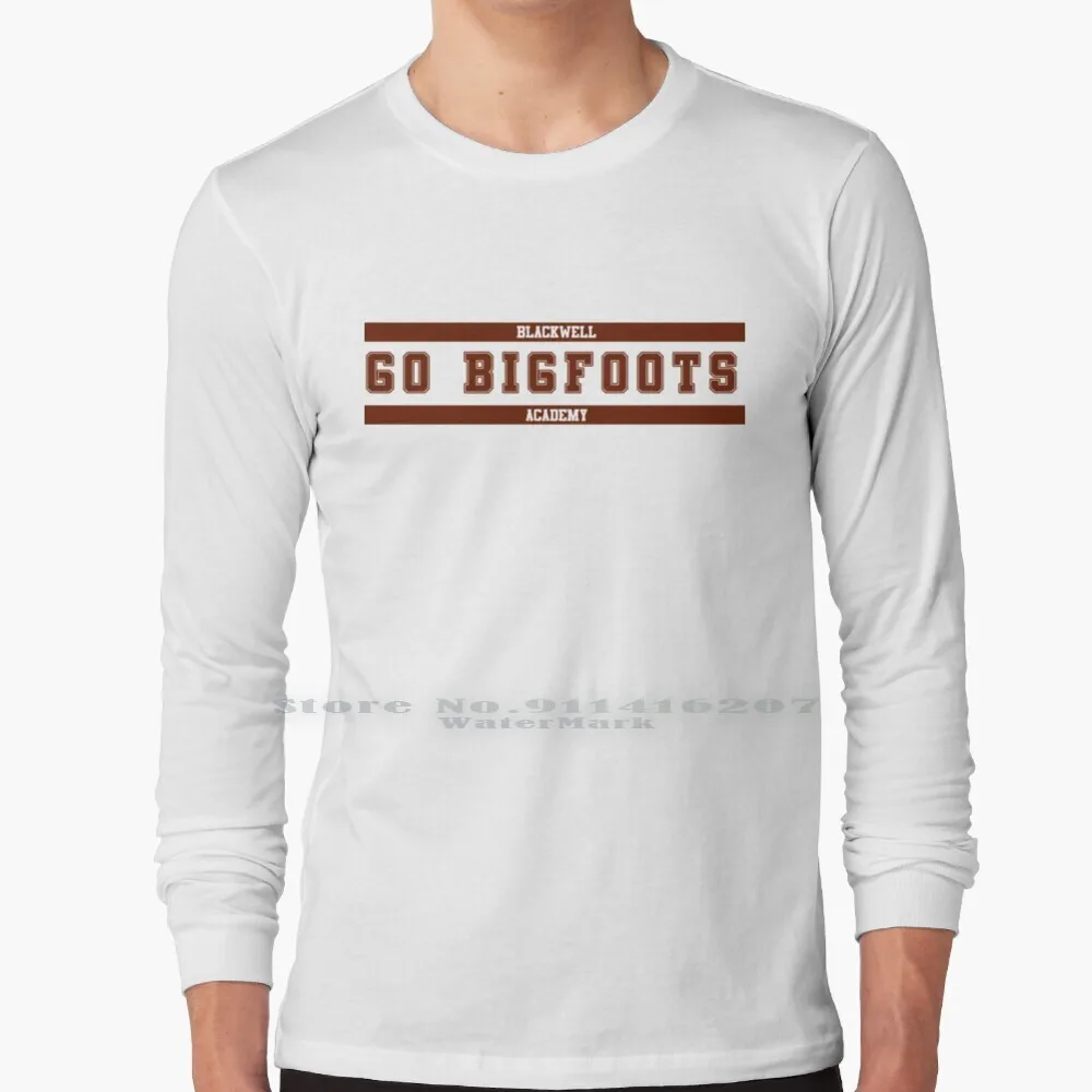 Go Bigfoot Banner - Blackwell Academy , Life Is Strange T Shirt 100% Puro Cotone Bigfoot Go Bigfoot Blackwell Academy Life