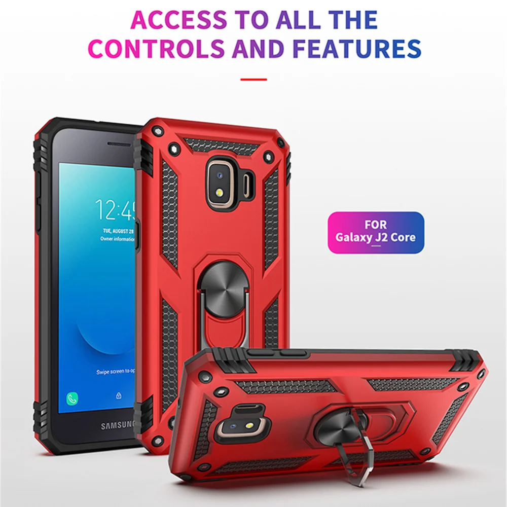 Per Samsung Galaxy J2 Core Sm-J260F Custodia Cavalletto Armatura Coperture Per Samsung J2 Core J2 J7 Prime J5 J7 Magnete Cassa Del Telefono Fundas