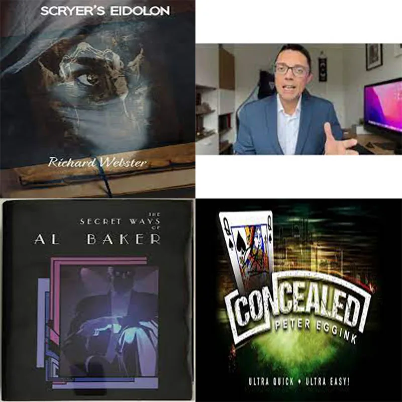 Eidolon By Scryer,Alakazam Magic Academy Di Luca Volpe,The Secret Ways By Al Baker, Nascosto Da Peter Eggink - Magic Trick