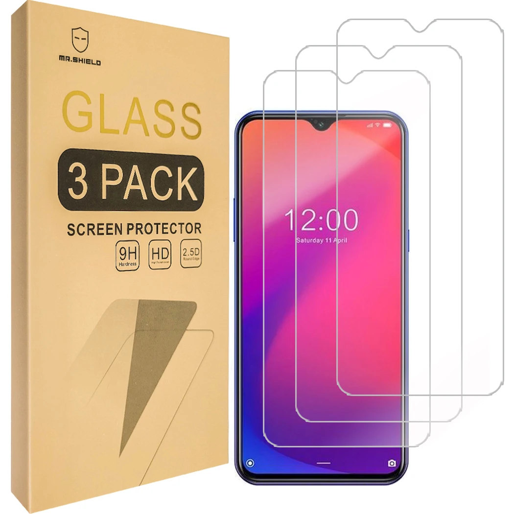 Mr.Shield [Confezione Da 3] Protezione Dello Schermo Per Doogee X95/X95 Pro, [Vetro Temperato] [Vetro Giapponese Con Durezza 9H]