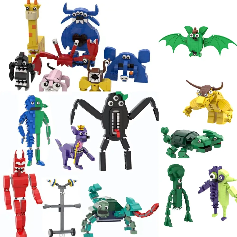 Garden Of Banban Blocks Capitolo 4 Building Block Garten Of Banban Block Kindergarten Ban New Banban Toy Brick Jester Evil 3
