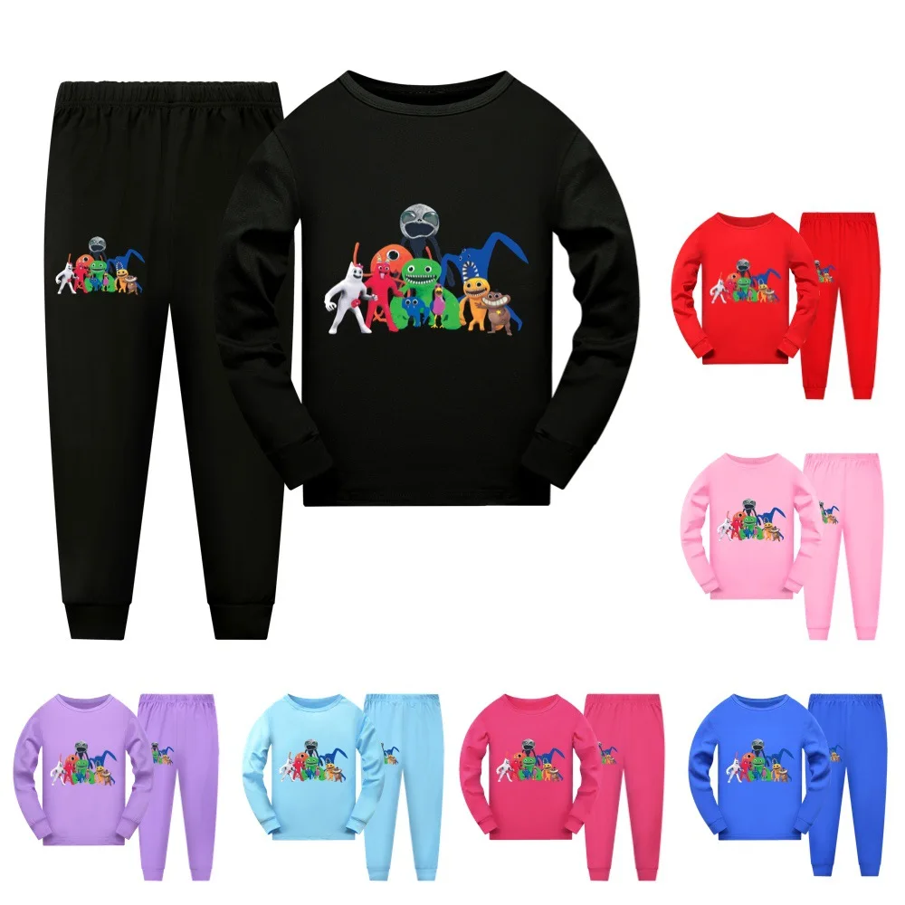 Hot Game Garden Of Banban Clothes Girls Homewear Toddler Boys Nightwear Pigiama Adolescente Bambini Pigiama Bambini Natale Pijama