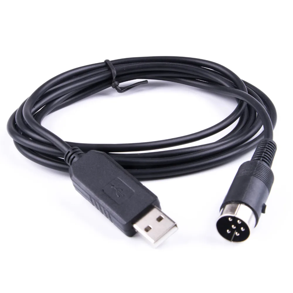 Usb Cavo Di Programmazione Per Kenwood Radio Ts-450S Ts690 Ts 790 Id-150 Ftdi Usb A 6 P Din Rs232 Seriale Cavo Dell'Adattatore Del Convertitore 6Ft