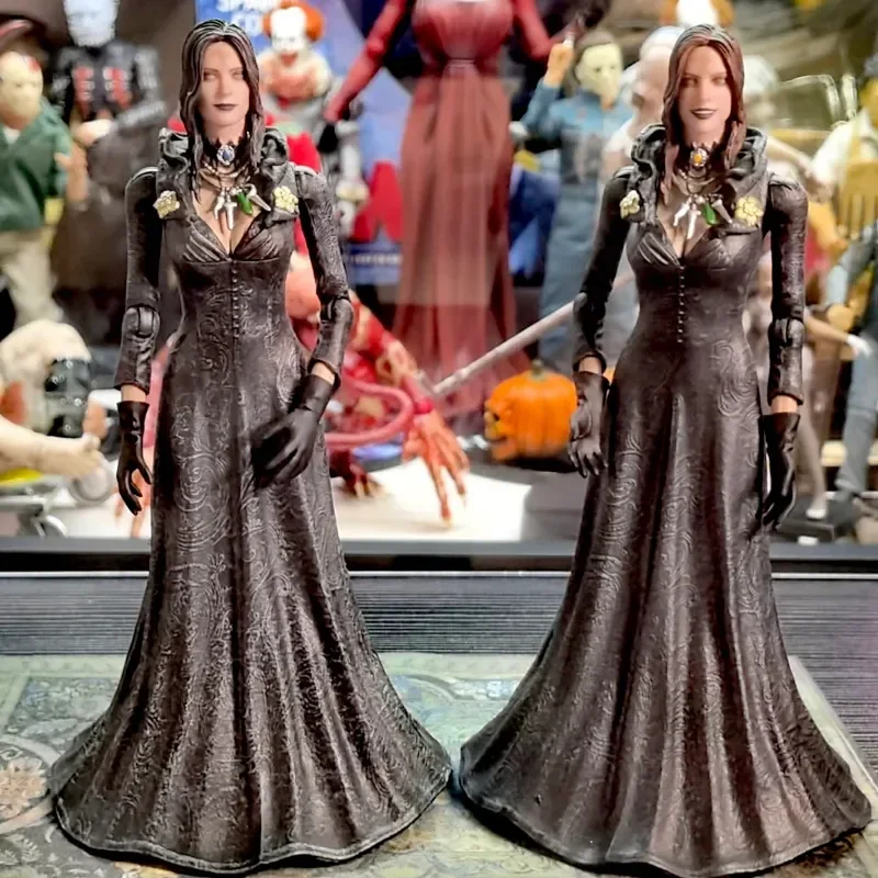 Model1/12 Resident Evil Mrs. Eight Feet Figlia Head Carving Action Figures Collection Regalo Di Compleanno