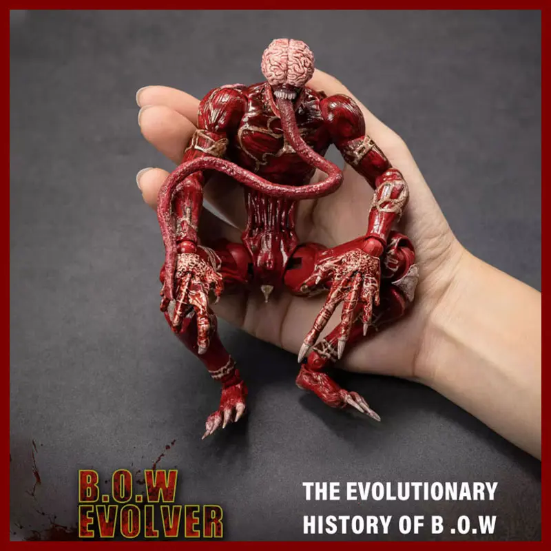 Patriot Studio Figure Mutated Monster Licker Resident Evil B.O.W Evolver Action Figure Body Model Toy Collection Regalo Di Natale