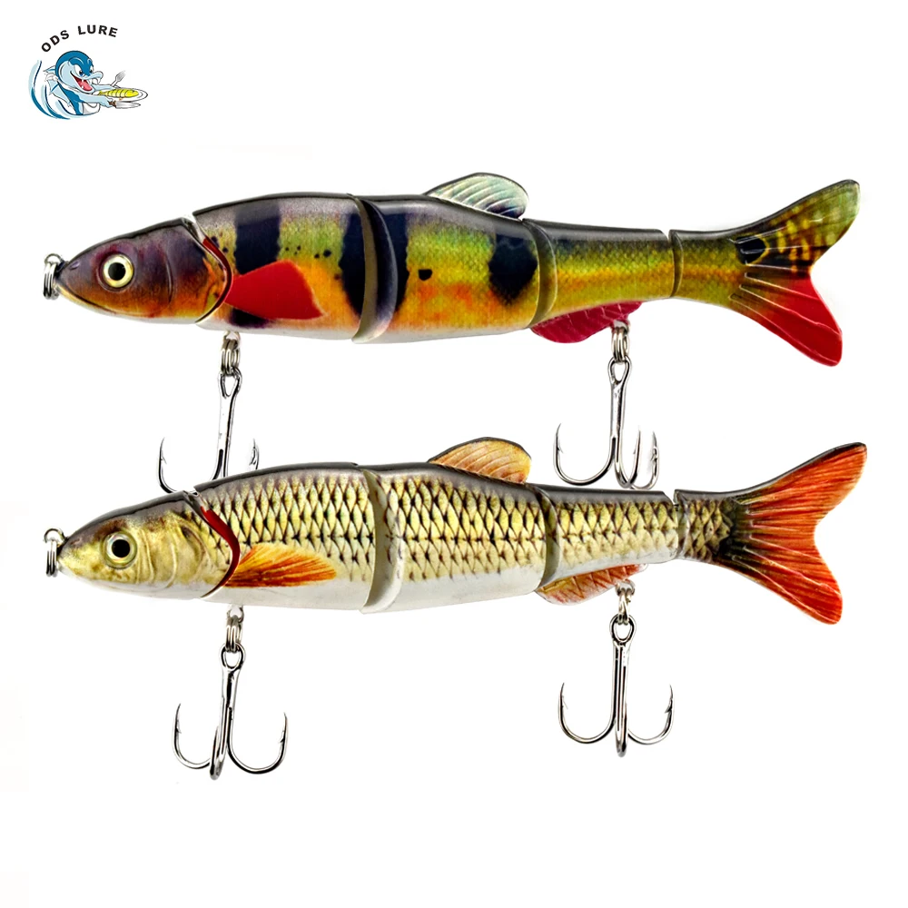 16.5Cm 40G Plastica Abs 5 Sezioni Lure Swim Baits Fishing Lure Setement Artificiale Swimbait Lure Fishing Lure Per Acqua Salata
