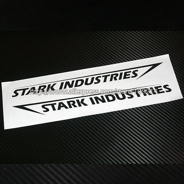 Iron Man Stark Industries Shield Moto Auto Car Suv Decal Adesivo Riflettente Riflettente Impermeabile Yyy06
