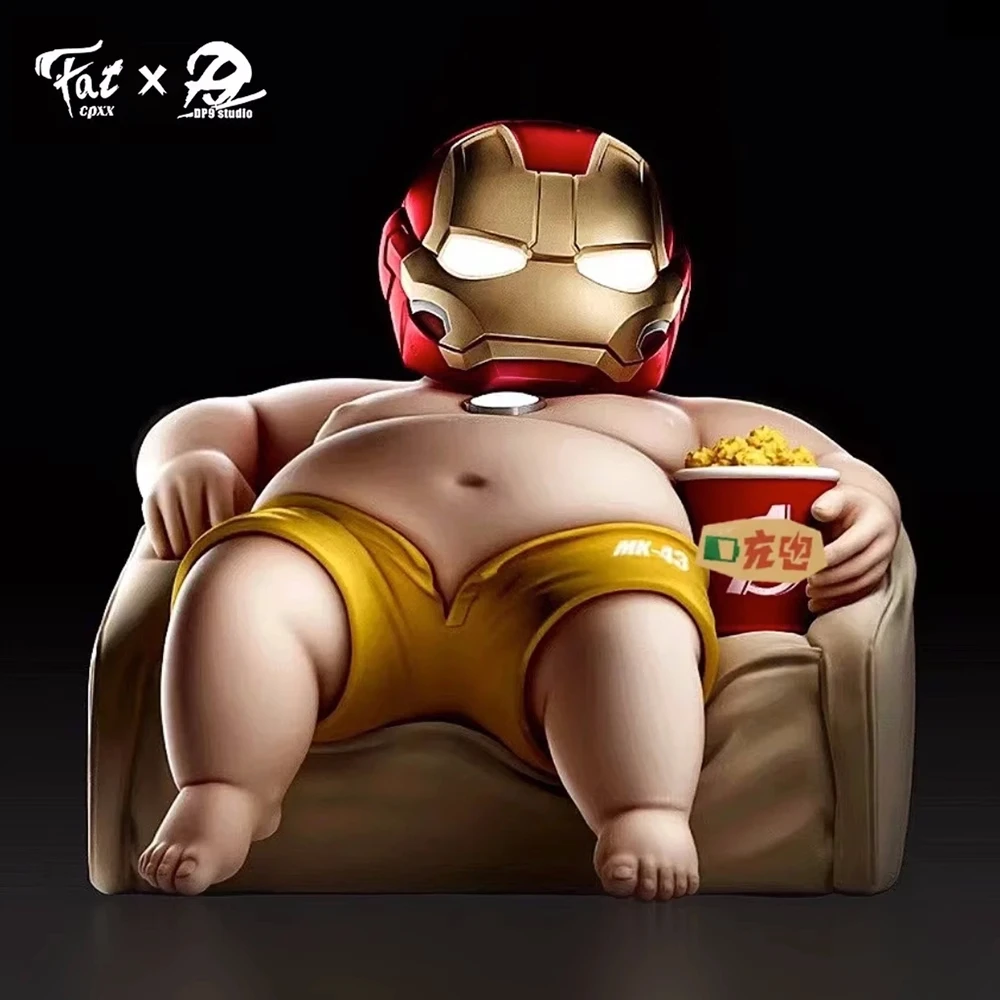 Genuine Spot Dp9 Studio Fat Boy Kingdom Fat Fat Iron Man 2.0 Mk43 Iron Man Fat Fat Deadpool Con Le Mani Per Fare La Decorazione
