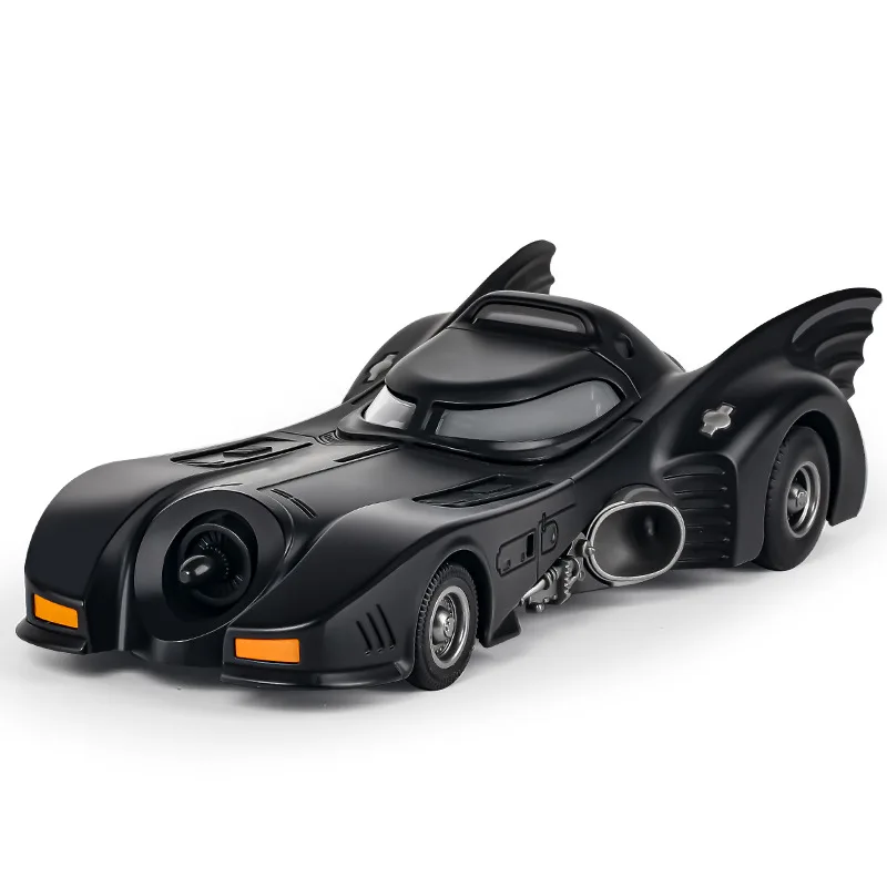 1:24 Batmobile Modelli Pressofusi Batman Tumbler Dc Cars Effetto Sonoro Funzione Spray Decorazioni All'Indietro Ornamenti Modello Di Veicolo
