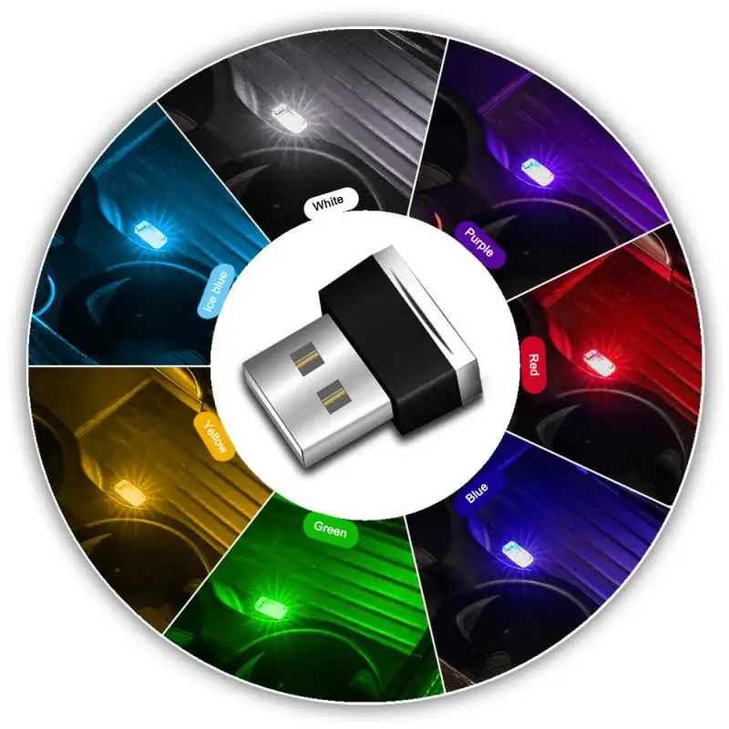 Luce Led Per Auto Usb Luce D'Atmosfera Per Seat Alhambra /Ateca /Leon Fr/ Leon /Leon 4 5F