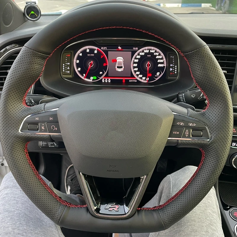 Coprivolante Per Auto Treccia Per Seat Leon Cupra Leon St Cupra Leon St Cupra 2013-2019 Ateca Cupra Ateca Fr 2016-2019