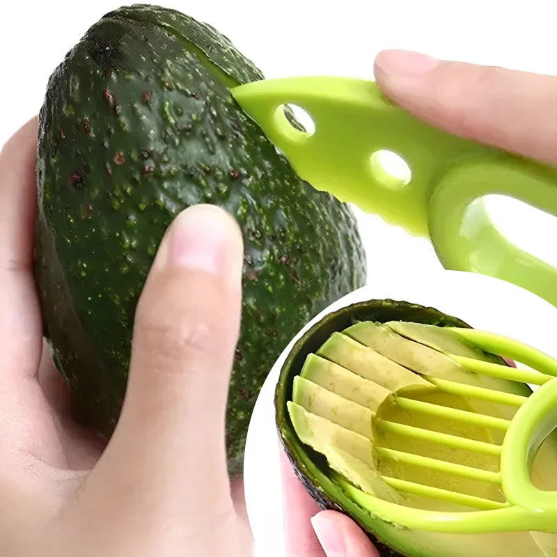 3 In 1 Multifunzione Avocado Peeler Separatore Di Polpa Strumento Da Cucina Pelapatate Arancia Peel Pomelo Melograno Kiwi Berry Fruit Peeler