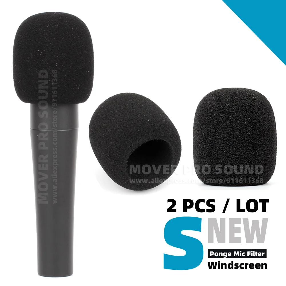 Parabrezza Spugna Antivento Schiuma Mic Copertura Antivento Per Shure Sm 57 Sm57 Lc Microfono Parabrezza Schermo Filtro Anti Pop