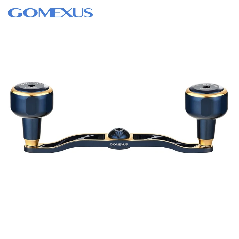 Gomexus Maniglia Per Daiwa Saltiga Ic 130Mm Bobina Baitcasting Doppia Maniglia Con Manopole In Alluminio