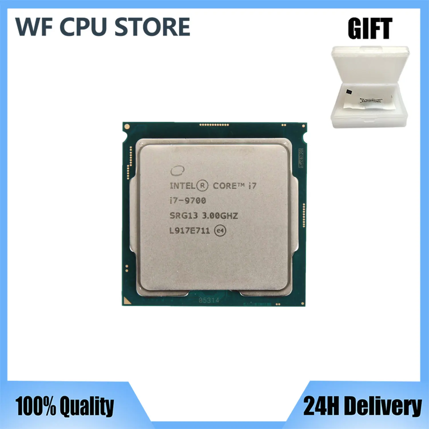 Processore Cpu Intel Core I7-9700 I7 9700 3.0 Ghz A Otto Core A Otto Thread 12M 65W Lga 1151