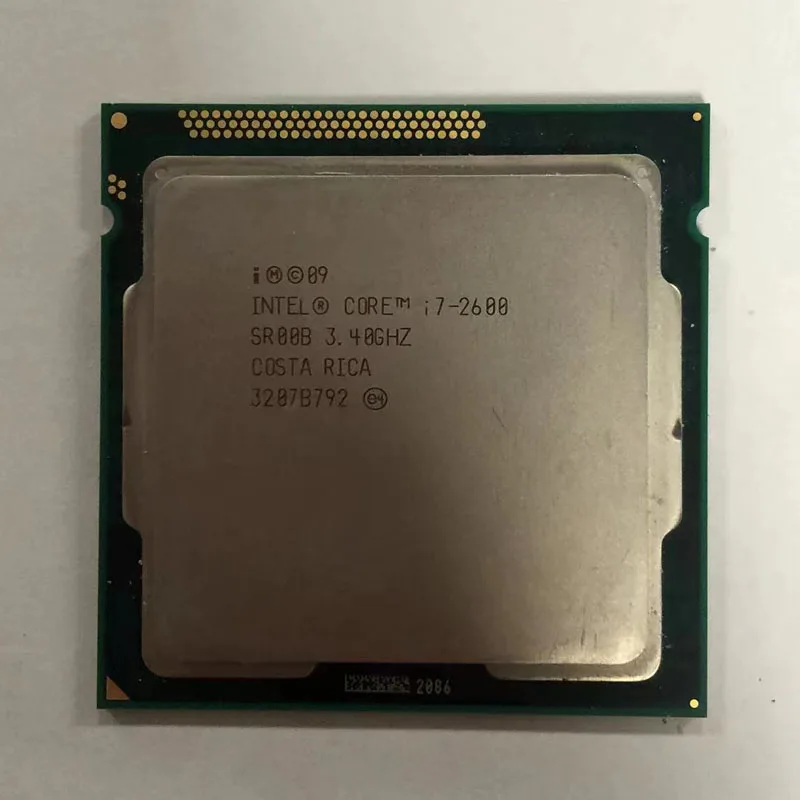 Processore Intel Core I7-2600 I7 2600 8 Mb Di Cache 3.40 Ghz Cpu Lga 1155 I7 2600 Può Funzionare