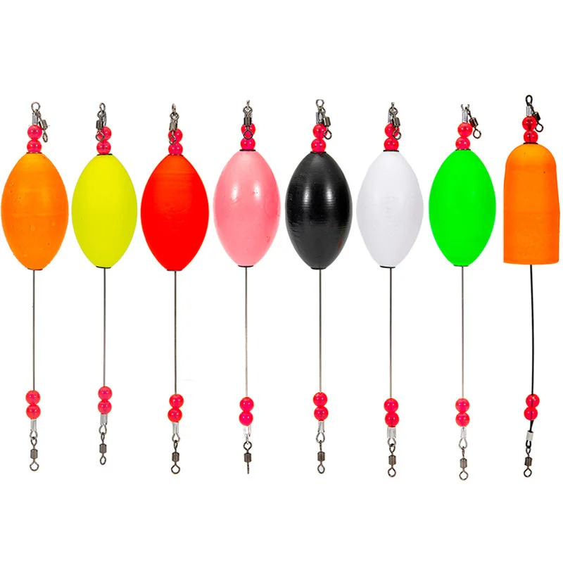4 Pz Pesca Bobber Slip Galleggianti Bobbers Schiuma Ovale Bastone Pesce Galleggiante Per Acqua Dolce Acqua Salata Accessori Per La Pesca Merci Pesca