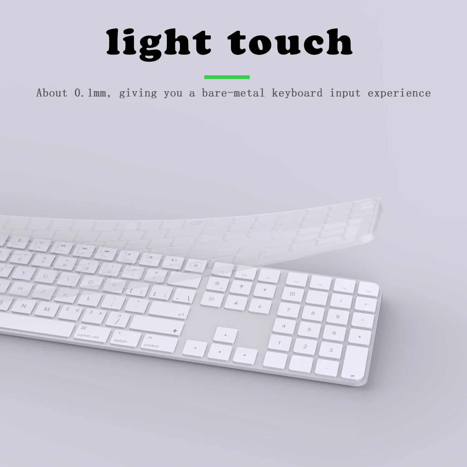 For 2022  Magic Keyboard Numeric Keypad And Touch Id Keyboard Cover Skin