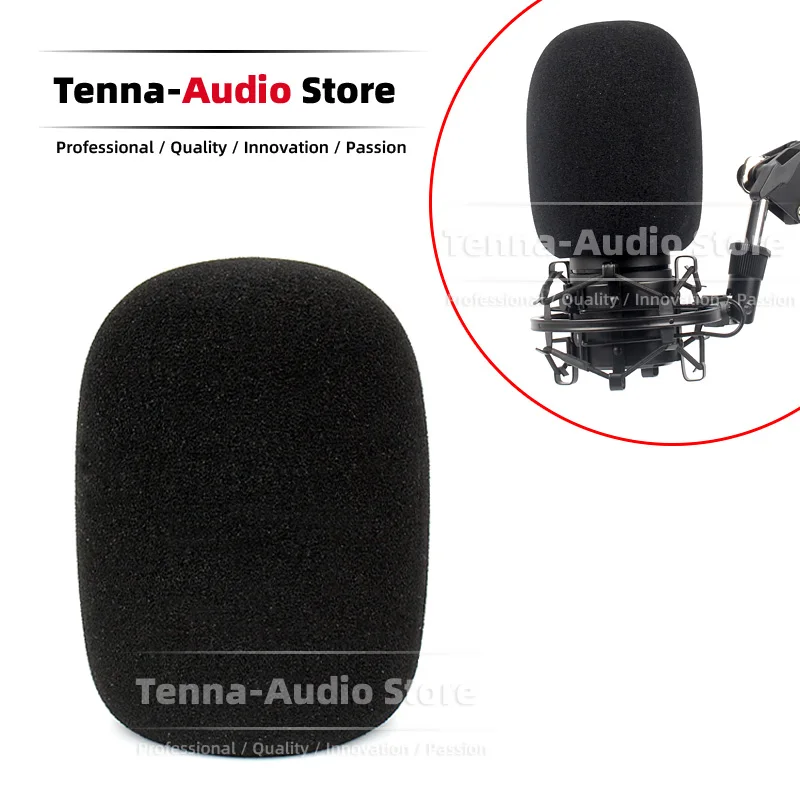 Schiuma Per Microfono In Spugna Per Parabrezza Per Akg C3000 C4500 C4000 C2000 C 2000 3000 4000 4500 C214 Microfono Filtro Pop Parabrezza