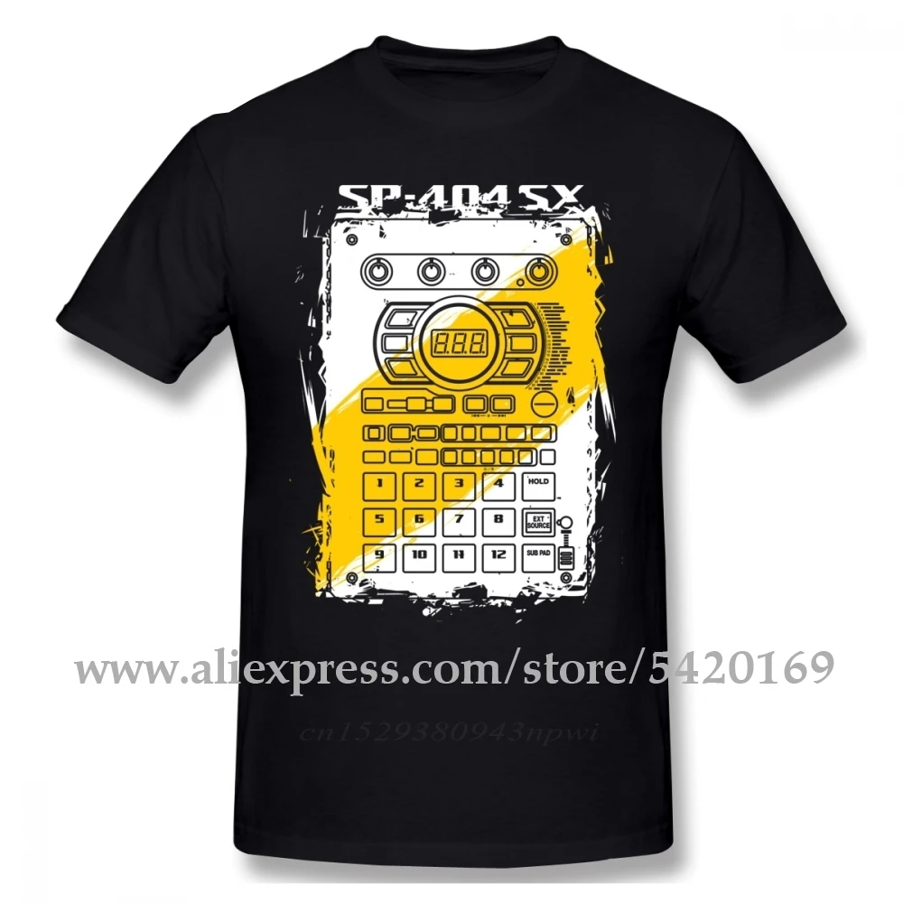 Roland Sp-404 Sx Tee Shirt Moda Uomo Strumenti Musicali Elettronici T Shirt T-Shirt Girocollo Classico In Puro Cotone